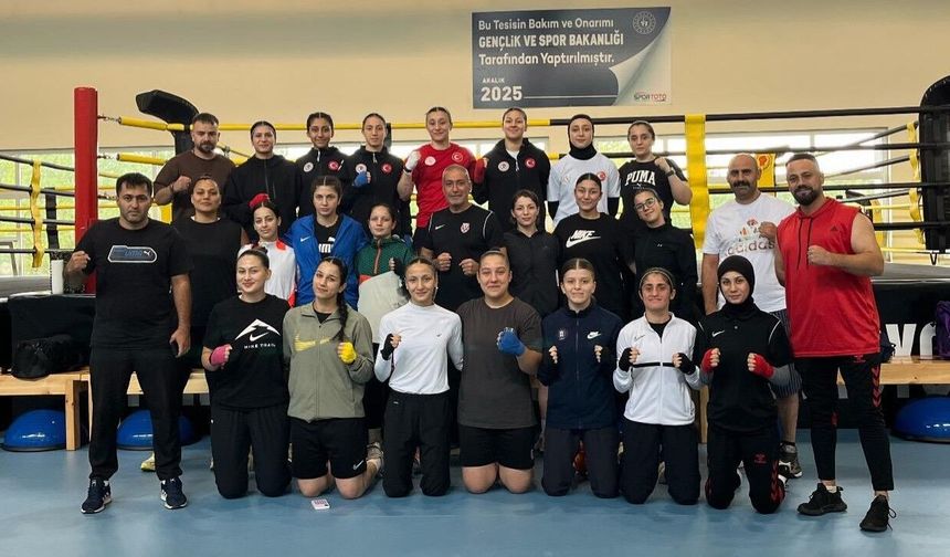 U19 Kadın Boks Millileri Avrupa Şampiyonası'na Hazırlanıyor