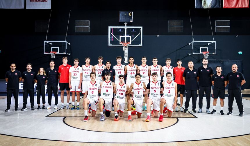 U16 Erkek Milliler TBF Turnuvasına Galibiyetle Başladı