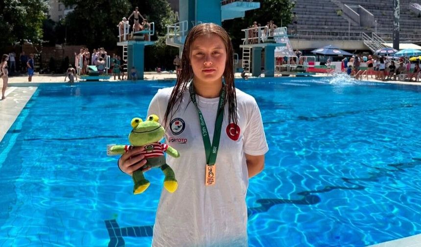 Belissima Aydın Sofia Diving Cup'ta Bronz Madalya Kazandı