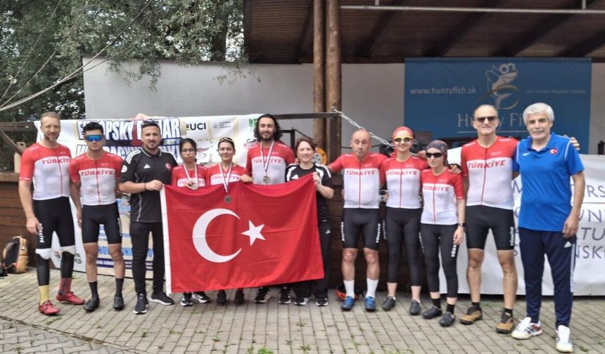 Para Bisiklet Milli Takımı Avrupa Kupası'nda Tarih Yazdı