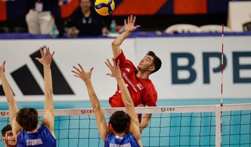 U18 Erkek Milliler Avrupa Şampiyonası'na Veda Etti