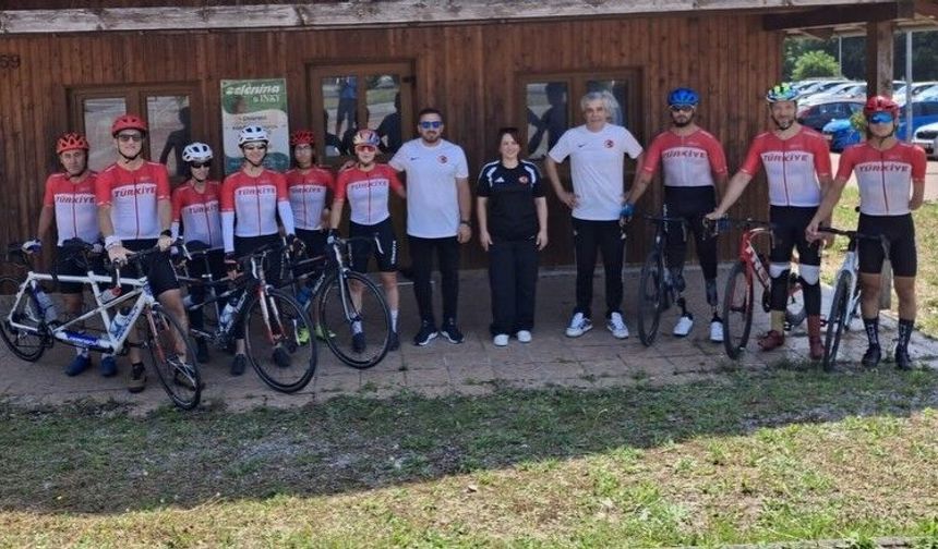 Para Bisiklet Milli Takımı Avrupa Kupası İçin Slovakya'da