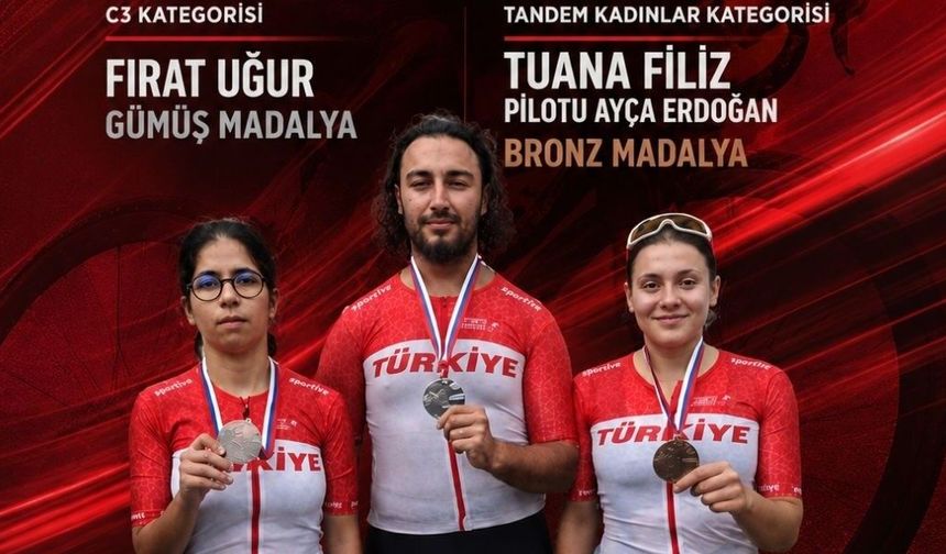 Para Bisiklette Avrupa Kupası'nda Tarihi İlk Madalyalar