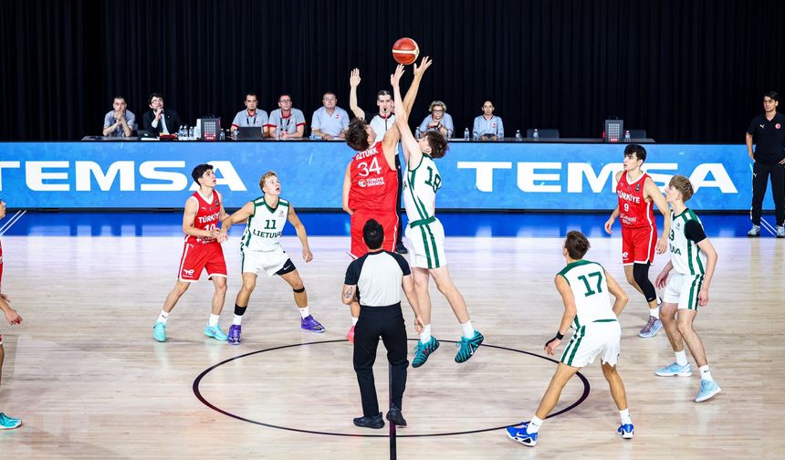U16 Millilerden Litvanya Galibiyeti, Turnuvada Üçüncülük