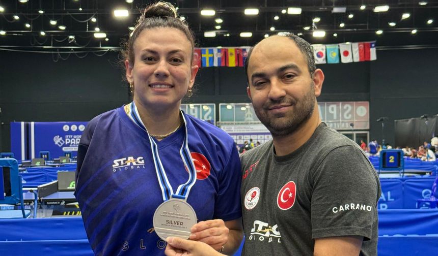 Kübra Korkut, ITTF World Para Elite’te Gümüş Madalya Sevinci Yaşadı