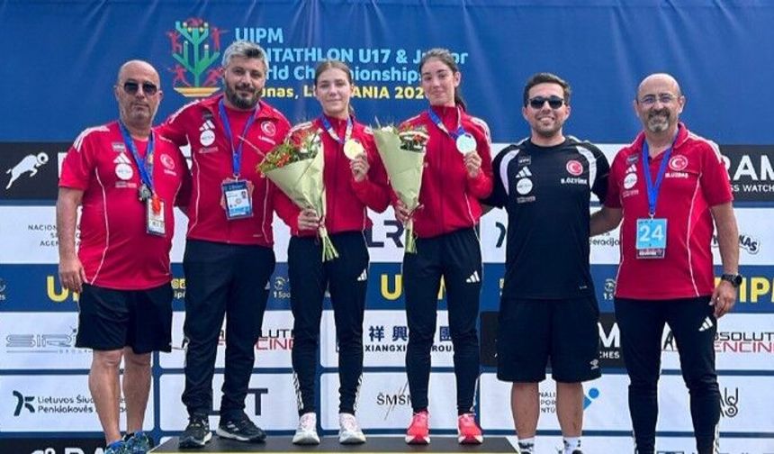 U17 Kadın Pentatlon Millilerinden Altın Madalya