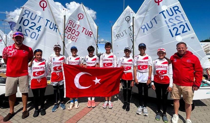 Optimist Milli Takımı Avrupa Şampiyonası İçin Polonya'da