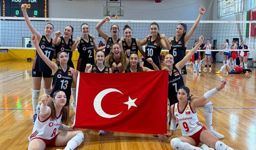U16 Kadın Milli Takımı Romanya’yı 3-0 Mağlup Etti