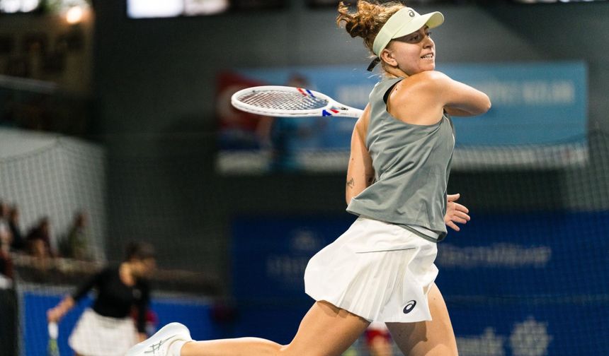 Berfu Cengiz ITF W100 Gran Canaria'da Çeyrek Finalde