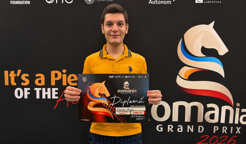 Arda Çamlar Braşov Grand Prix'yi İlk 10'da Tamamladı
