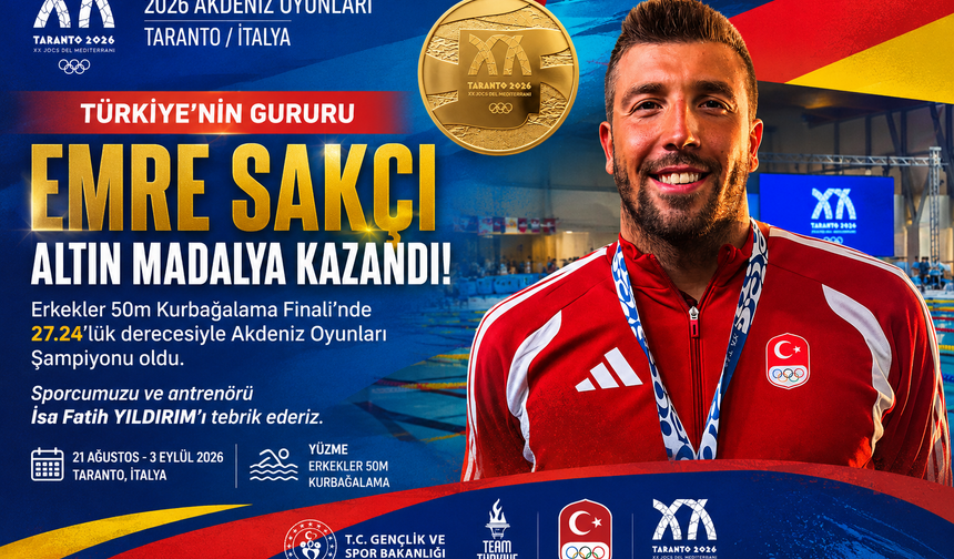 Taranto’da Türk Yüzücülerden 4 Madalya