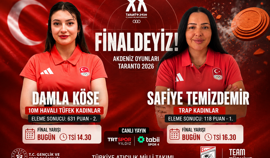 Damla Köse ve Safiye Temizdemir Taranto’da Finale Yükseldi
