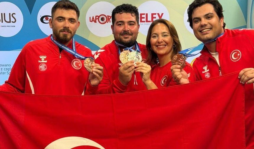Skeet Erkek Milli Takımı U23 Avrupa Üçüncüsü Oldu