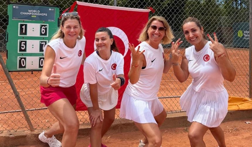 45+ Kadın Tenis Millileri Dünya Şampiyonası'nda İlk 8'de