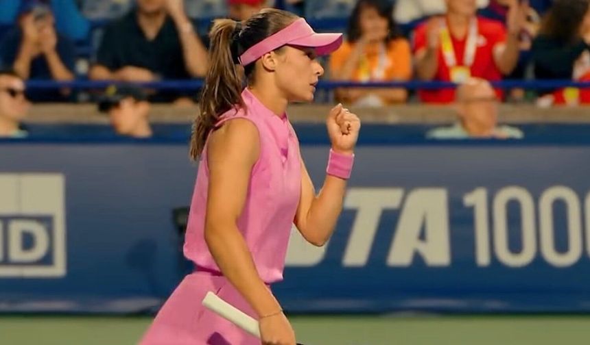 Zeynep Sönmez WTA 1000'de Yoluna Kayıpsız Devam Ediyor