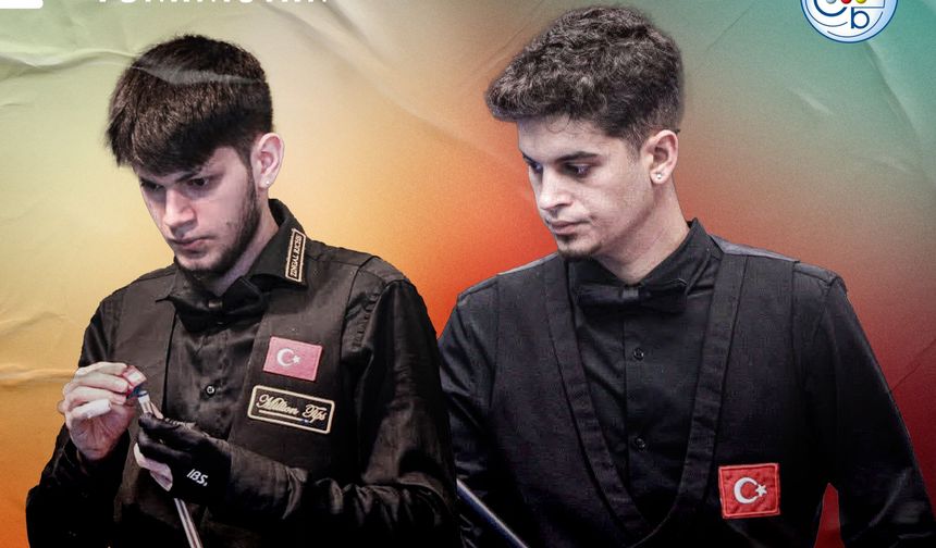 Milli Bilardocular Yunanistan'da Çeyrek Finalde
