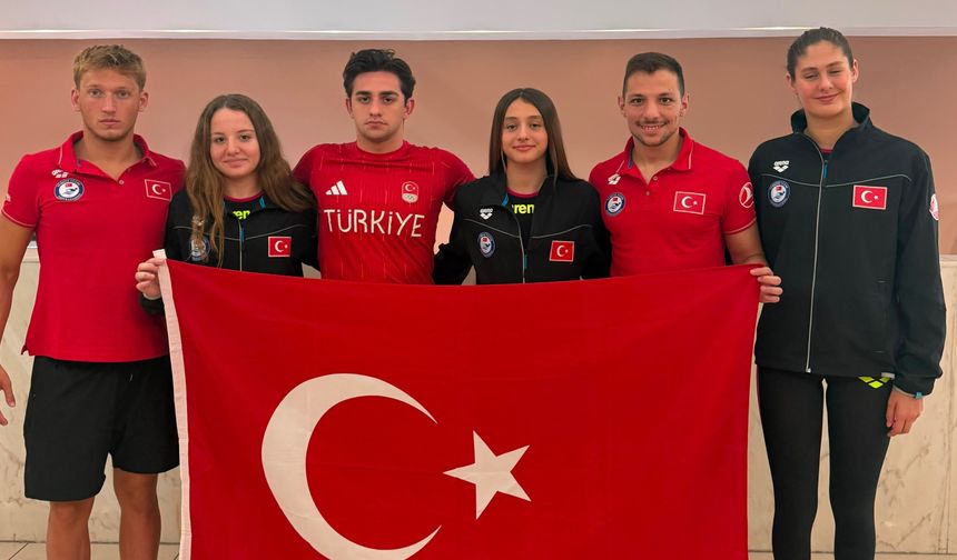 Açık Su Yüzme Milli Takımı Avrupa Şampiyonası İçin Paris'te