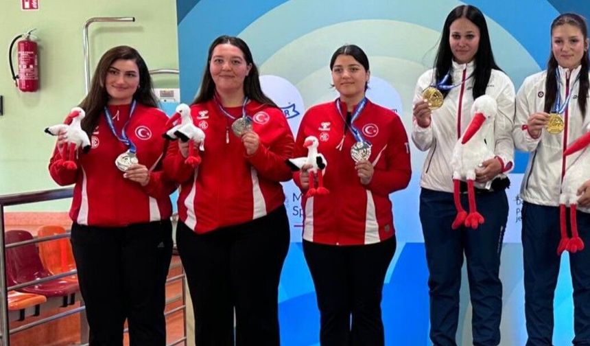 Trap Kadınlar Takımı U23 Avrupa İkincisi Oldu