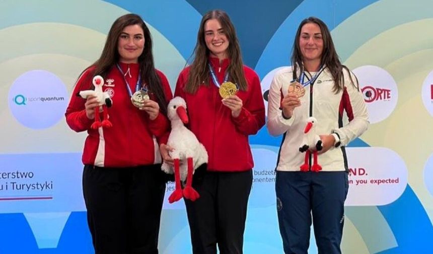Nisa Nur Aydemir Trap’ta Avrupa İkincisi Oldu