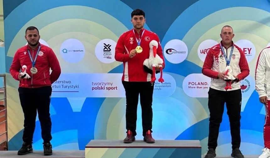 Egemen Ağca Avrupa’da İkinci Altınını Kazandı