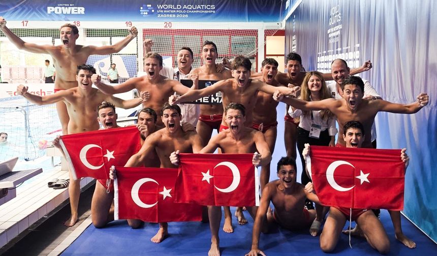 U16 Sutopu Millileri Dünyanın İlk 12'sinde