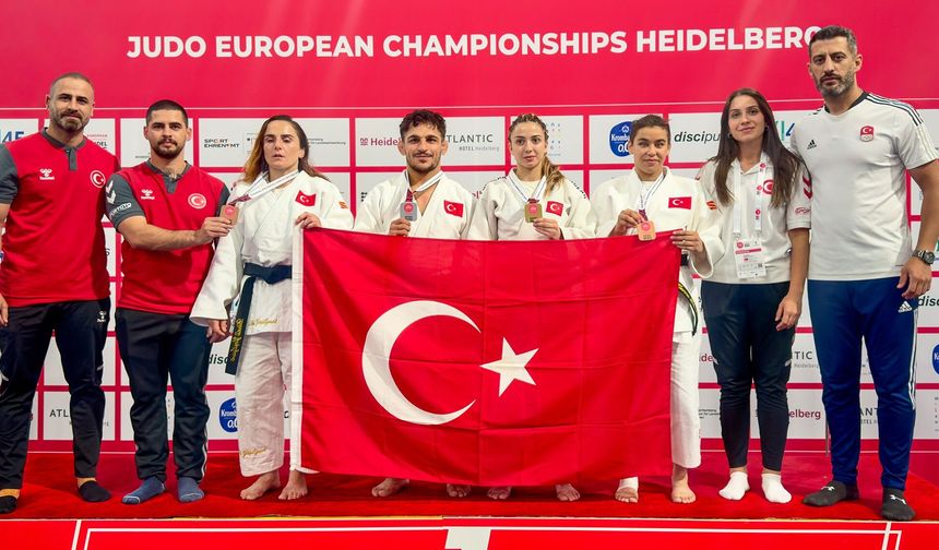 Para Judoda Avrupa Sahnesinde Türkiye’den 4 Madalya