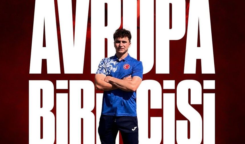 Ahmet Emrem Uzay Modellerinde Avrupa Şampiyonu Oldu