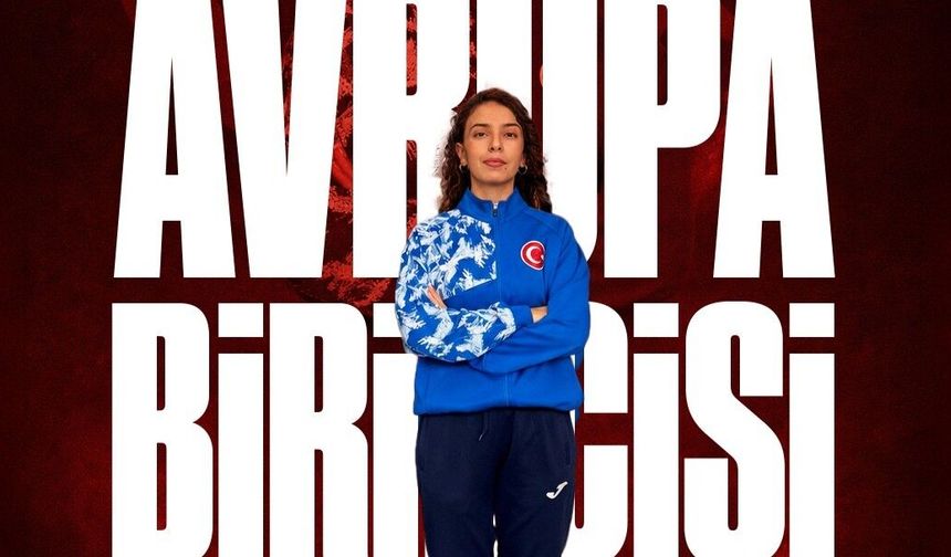 Feriha Dilhüba Babıroğlu Avrupa’da Tarihe Geçti