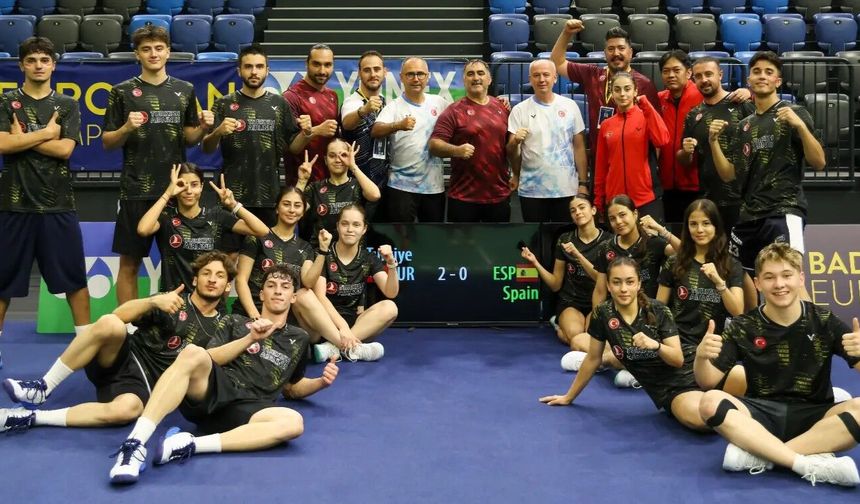 Milliler İspanya’yı Geçti, Badmintonda Yarı Finalde
