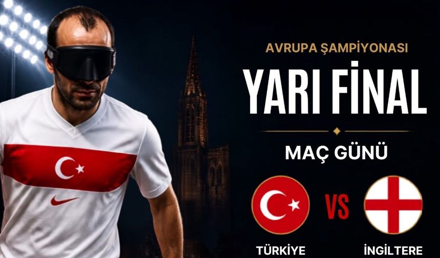 Türkiye B1 Futbol Milli Takımı Final İçin Sahada