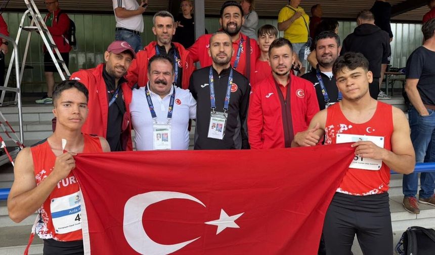 Kenan Habibov 100 Metrede Avrupa Üçüncüsü Oldu