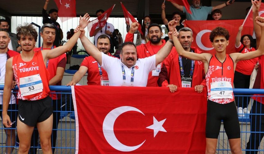 400 Metrede Çifte Madalya: Altın ve Gümüş Türkiye’nin
