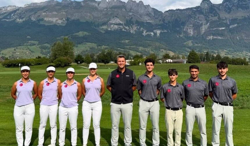 Milli Golfçüler Liechtenstein’da Şampiyonluk Peşinde