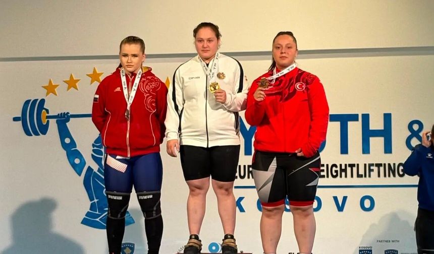 Melike Şentürk Avrupa Şampiyonası’nda Bronz Kazandı
