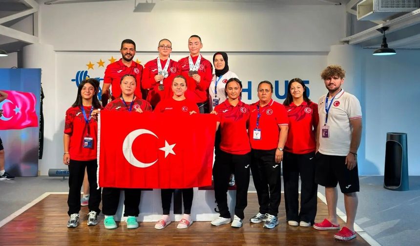 Meryem Kandemir Avrupa İkincisi, Ezel İşitmir Üçüncü
