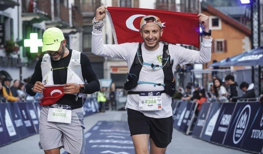 Kadir Çelik UTMB Fransa 100K Yarışını Başarıyla Tamamladı