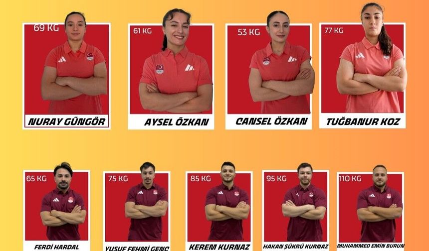 Milli Halterciler Akdeniz Oyunları İçin İtalya’da