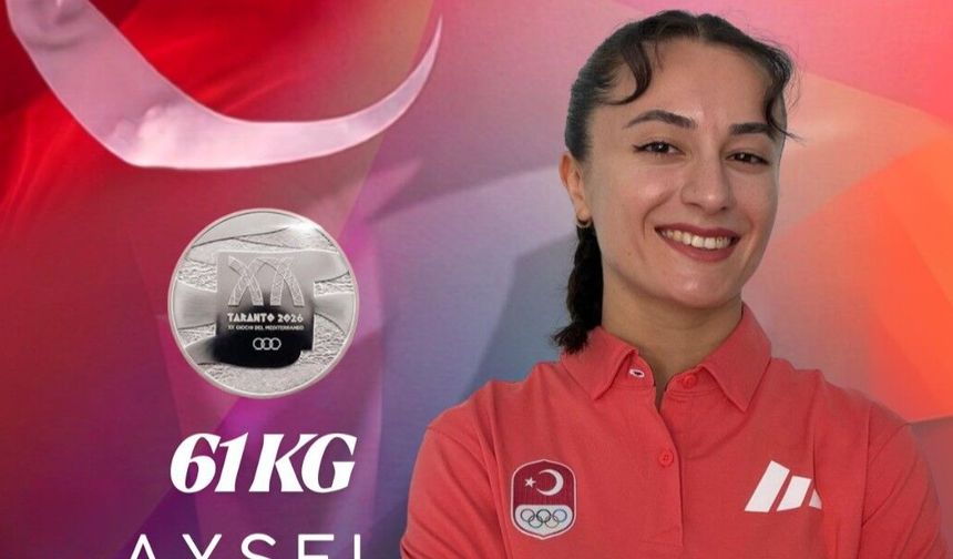 Aysel Özkan’dan Taranto’da 96 Kiloyla Gümüş Madalya