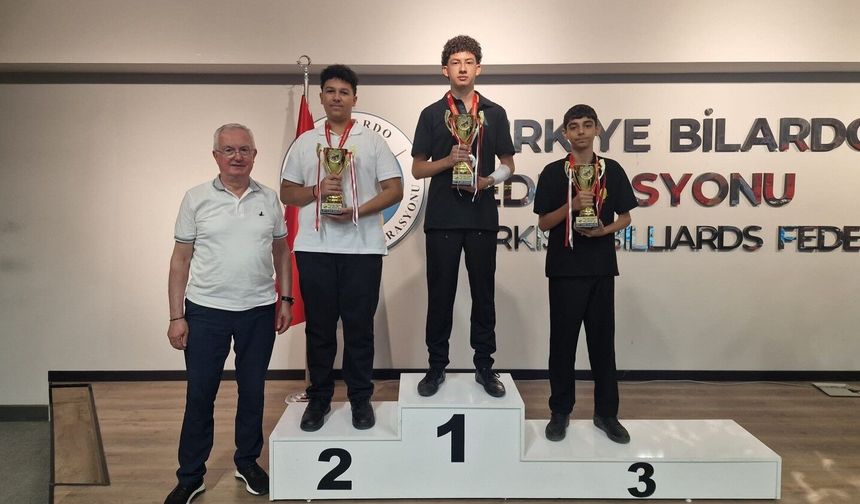 Pool Bilardo Şampiyonası’nda U17 ve U19 Şampiyonları Belli