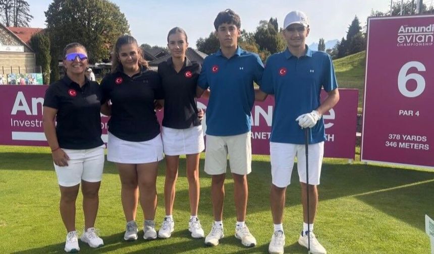 Milli Golfçüler Amundi Evian Juniors Kupası’nda Yarışacak