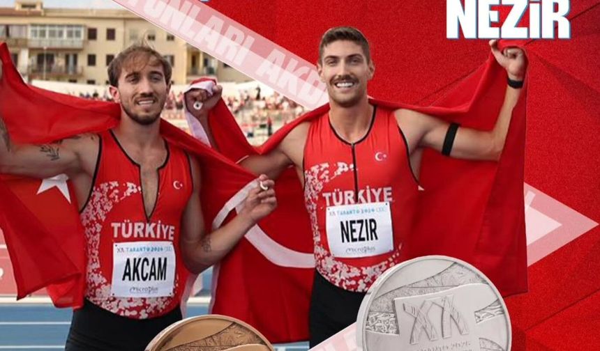 İsmail Nezir Gümüş, Berke Akçam Bronz Madalya Kazandı