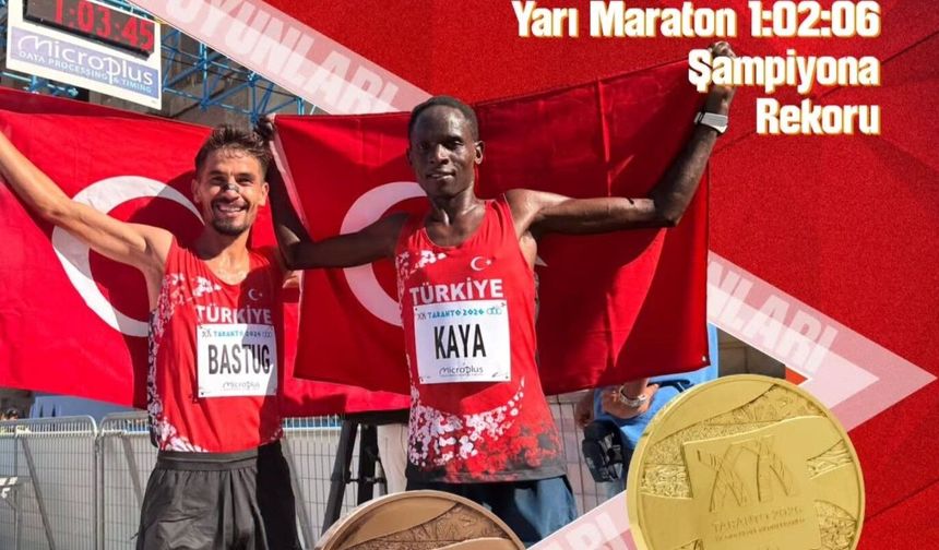 Yarı Maratonda Türkiye’den Rekorlu Altın ve Bronz