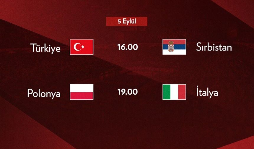 Kadınlar Avrupa Voleybol Şampiyonası’nda Yarı Final Günü