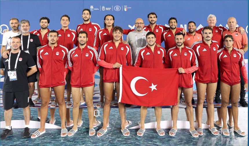 A Erkek Sutopu Milli Takımı Akdeniz Oyunları’nda 7’nci