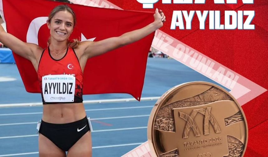 Şilan Ayyıldız 1500 Metrede Bronz Madalya Kazandı