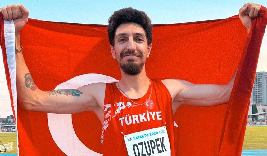 Can Özüpek Üç Adım Atlamada Bronz Madalya Kazandı