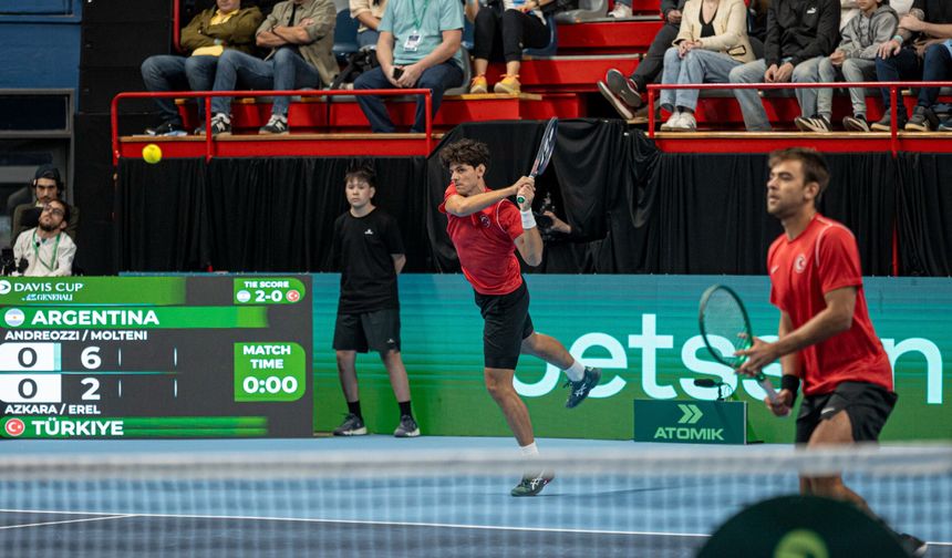 Türkiye Davis Cup’ta Çiftleri Kazandı, Skoru 2-1 Yaptı