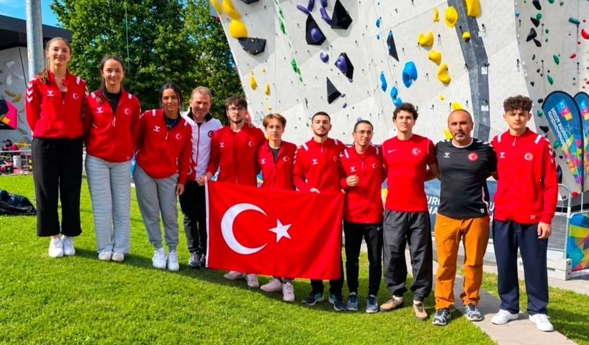 Spor Tırmanış Milli Takımı Avrupa Şampiyonası’nda