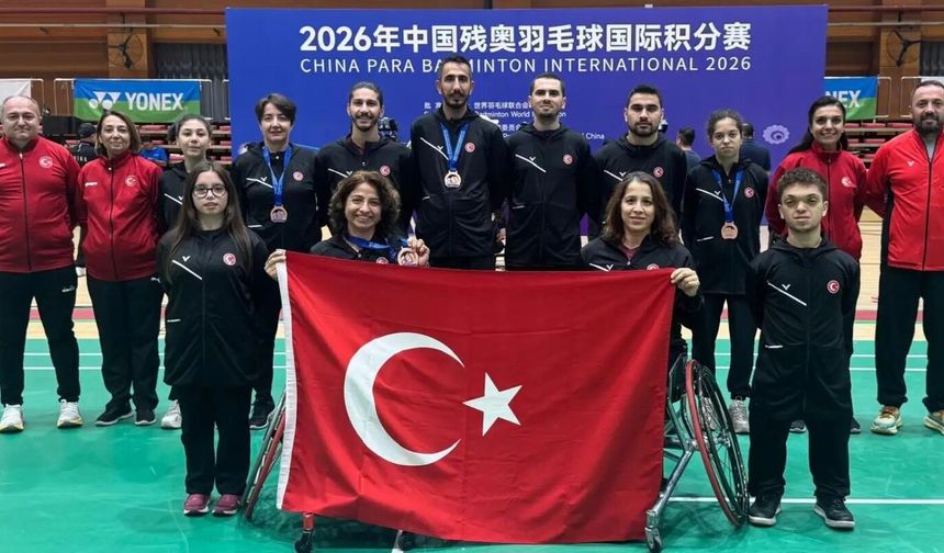 Para Badminton Millilerinden Çin’de 4 Bronz Madalya