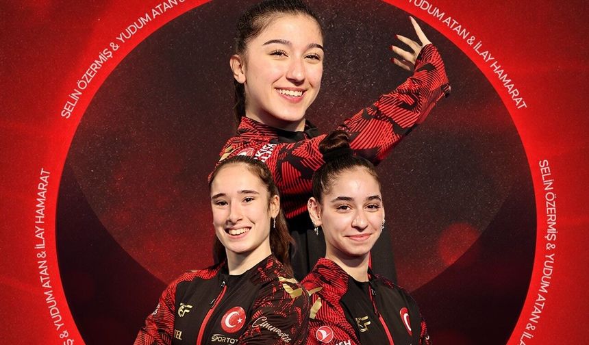 Aerobik Cimnastikte Türkiye’den Üç Final Bileti
